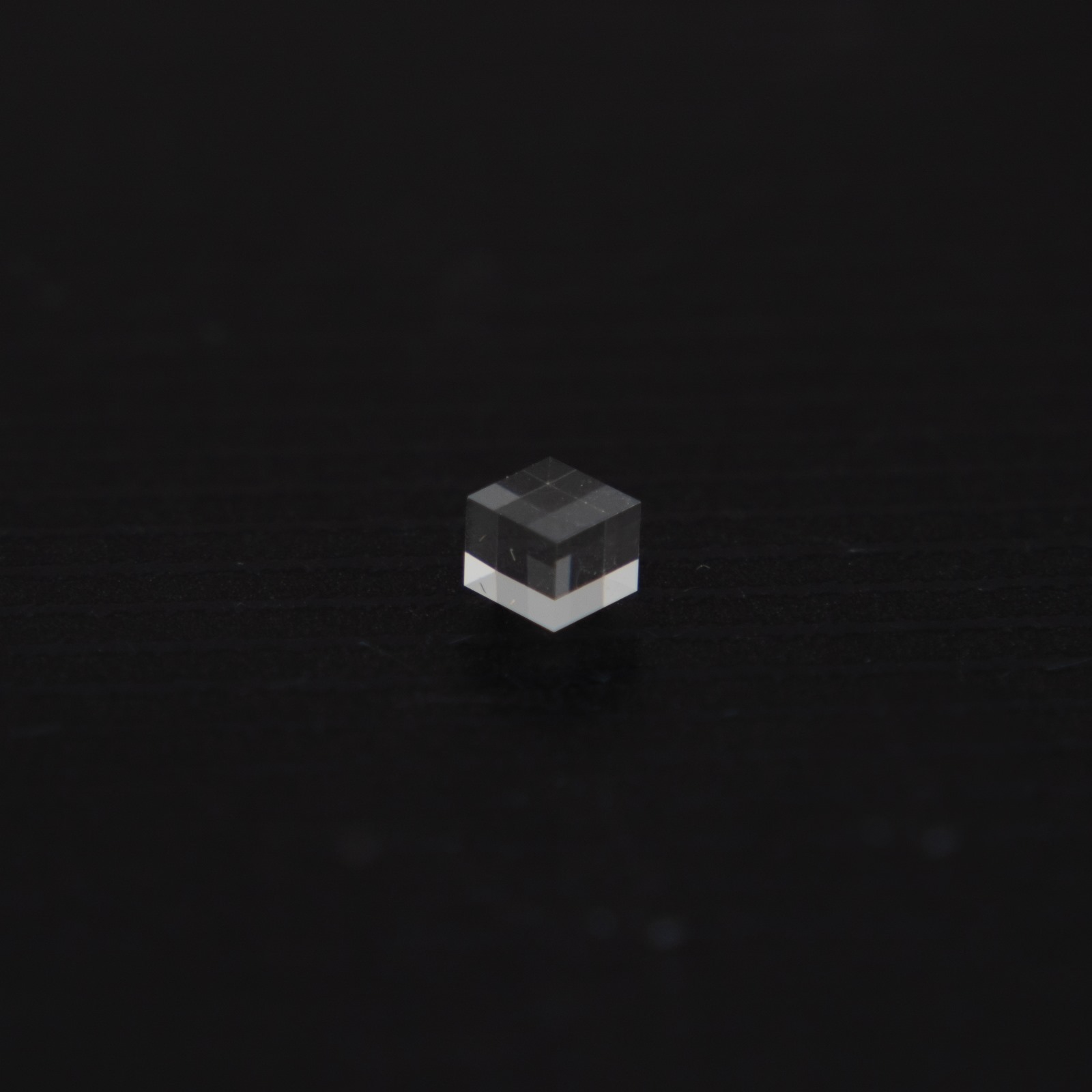Transparent europium-doped yttrium orthosilicate crystal